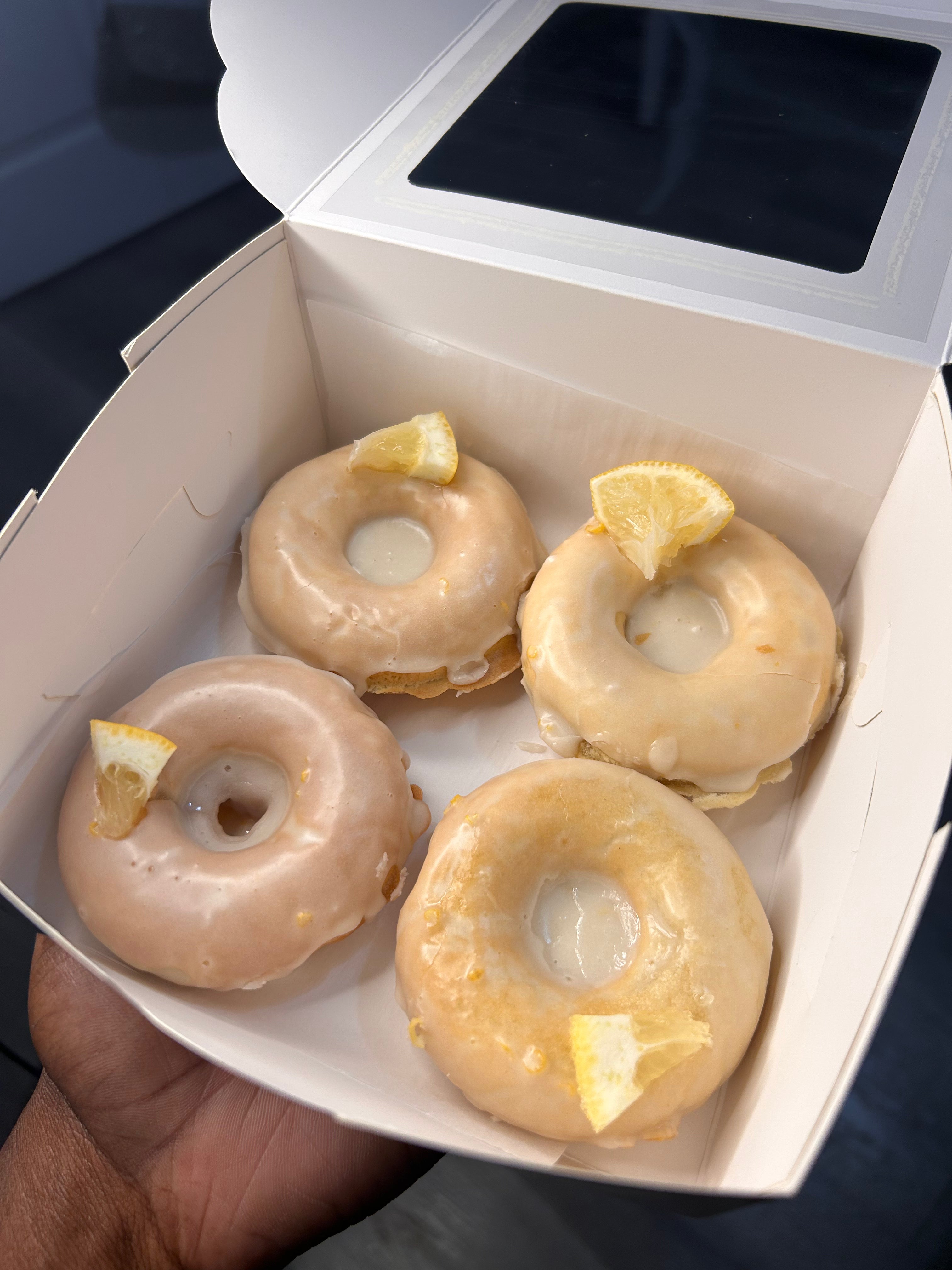Major Lemon Cake Donuts